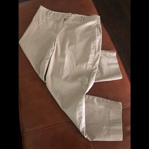 Talbots perfect crop pants size 8